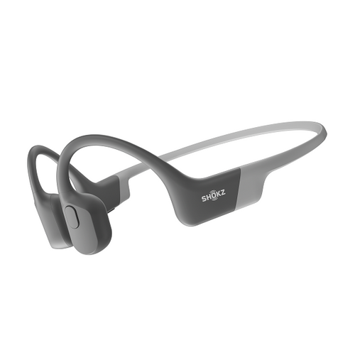 Shokz OpenRun Bone Conduction Open-Ear Headphones (Grey)