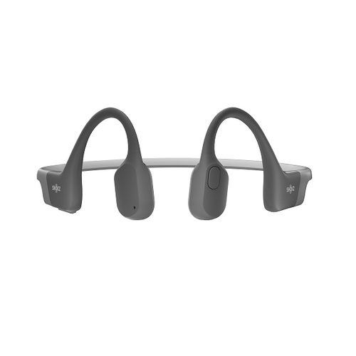 Shokz OpenRun Bone Conduction Open-Ear Headphones (Grey)