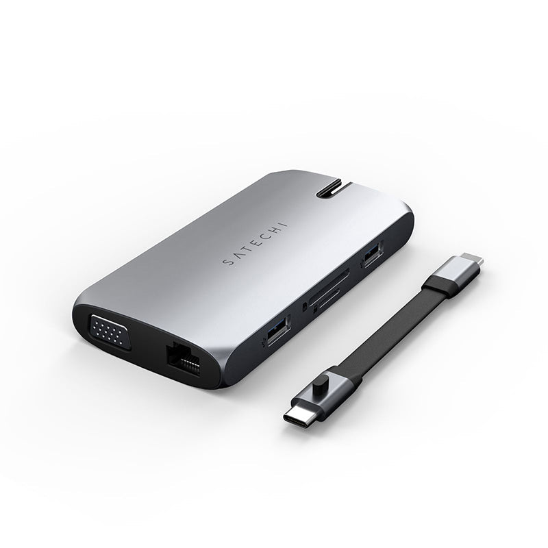Satechi ST-UCMBAM USB-C On-The-Go Multiport Adapter (Space Grey)