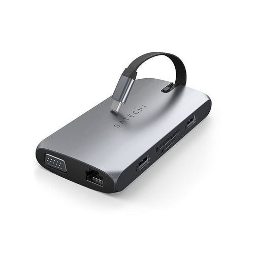 Satechi ST-UCMBAM USB-C On-The-Go Multiport Adapter (Space Grey)