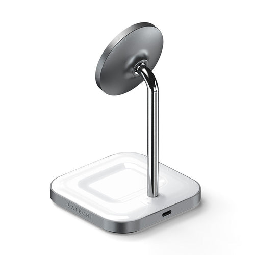 Satechi ST-WMCS2M 2-in-1 Magnetic Wireless Charging Stand