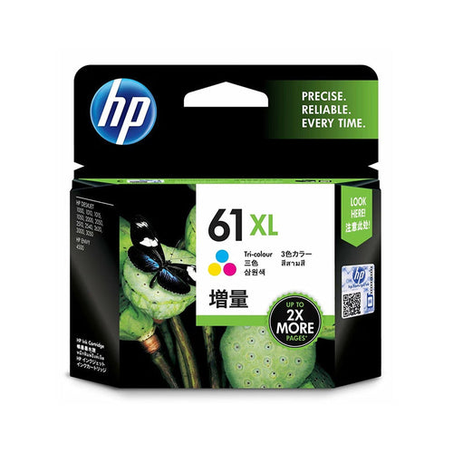 HP 61XL Tri-Color Original Ink Cartridge (CH564WA)