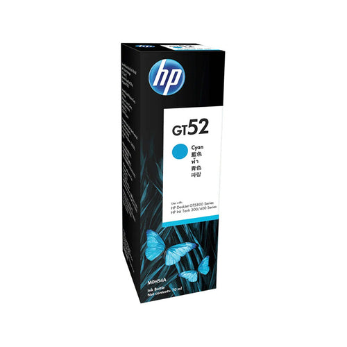 HP GT52 Cyan Ink Bottle (M0H54A)