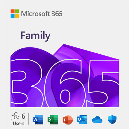 Microsoft 365 Family (15 Months Subscription) [6GQ-01361 ESD]