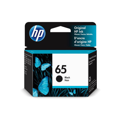 HP 65 Black Original Ink Cartridge (N9K02AA)