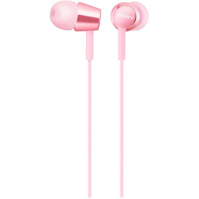 Sony MDR-EX155AP Earphones with Mic (Pink)