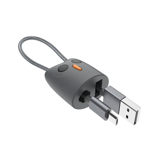Hoco Kikibelife KX2 USBA to Micro USB Charging Cable 1M Grey