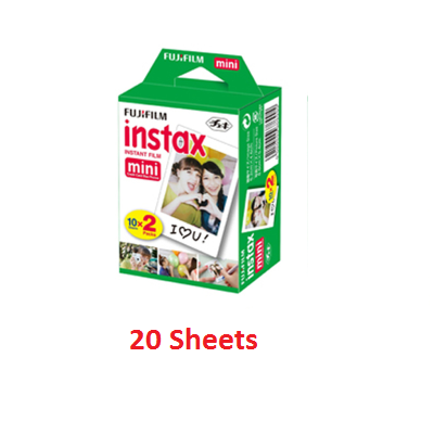 Fuji Photo Instax Mini G (Plain) -Twin Pack -20 Sheets