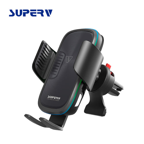 SuperV G91 Wireless Induction Car Holder Sets 15W/Type C