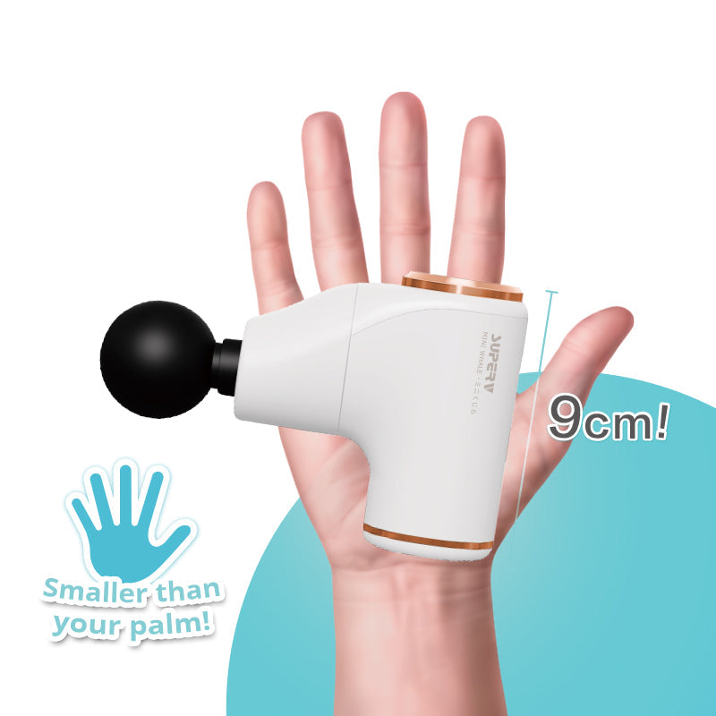 SuperV Vformula (V3) FG21-WH Ultralight Fascial Massage Gun (White)