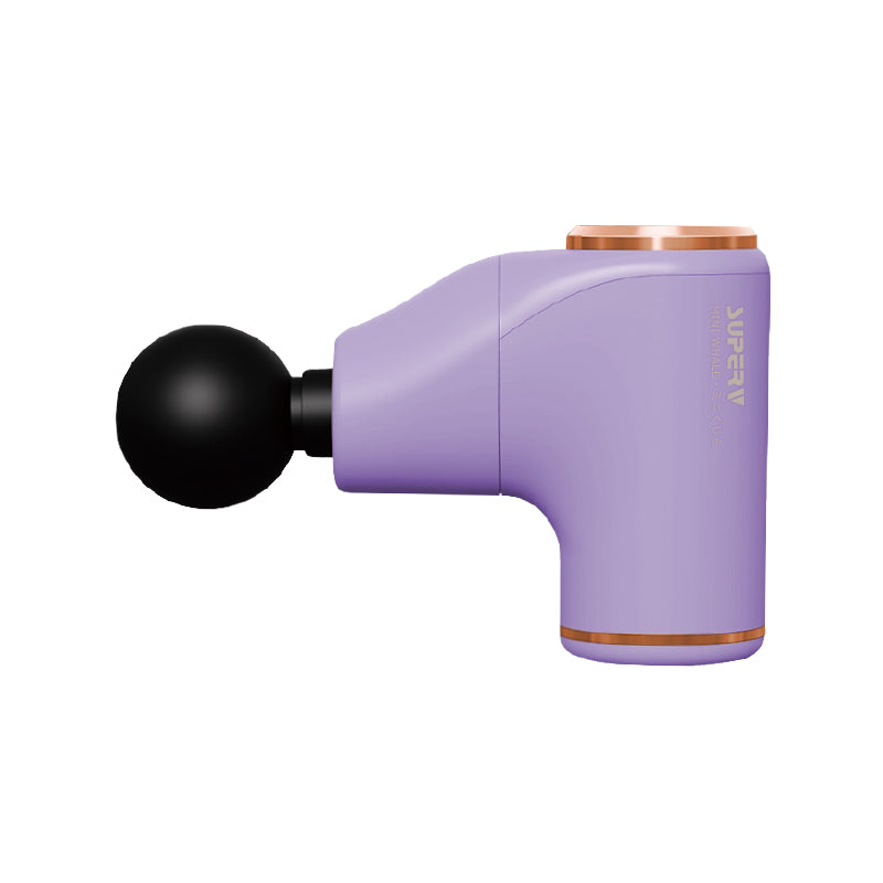 SuperV Vformula (V3) FG21-PP Ultralight Fascial Massage Gun (Purple)