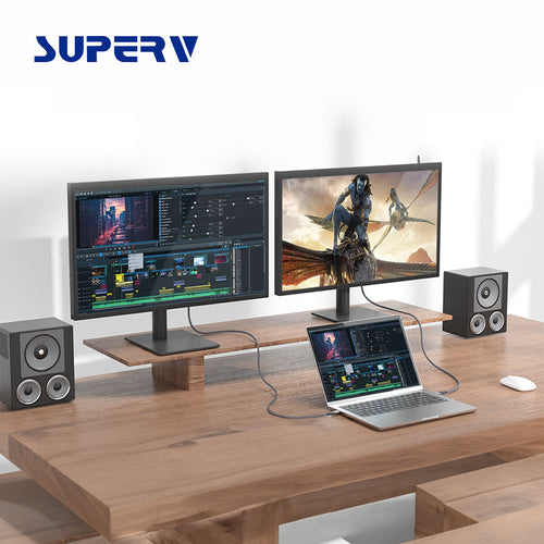 SuperV CC240 8K 240W USB4 Multi-Interface Cable 100cm