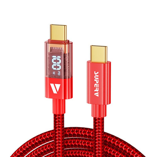SuperV RT4-200-RD C to C Digital Display Cable 2M (Red)