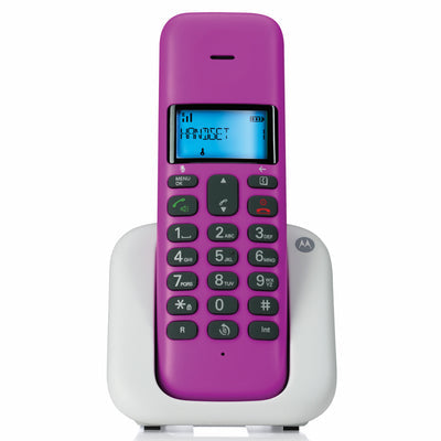 Motorola Single Dect Phone (T301) (Violet)