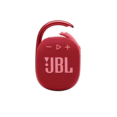 JBL Clip 4 Bluetooth Speaker (Red)