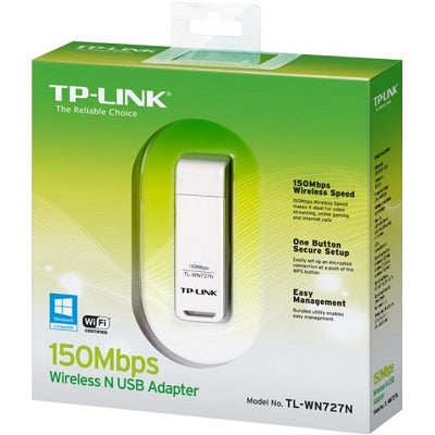 TP-Link TL-WN727N 150Mbps Wireless N USB Adapter