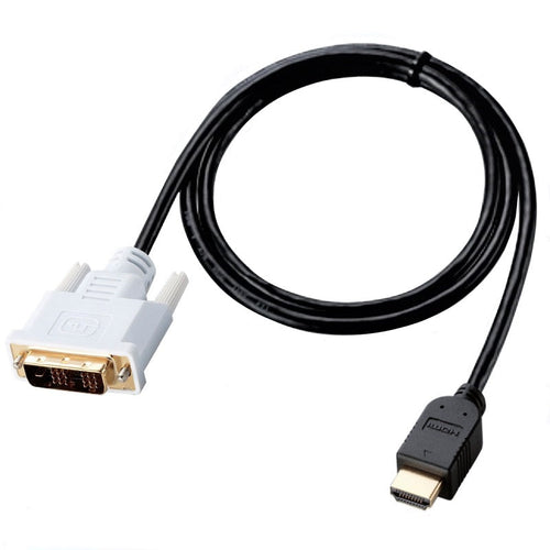 Elecom HDMI Adapter to DVI Cable 1.0m (DH-HTD10BK)