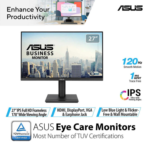 Asus VA279QGS - 27 FHD IPS 120Hz Business Monitor