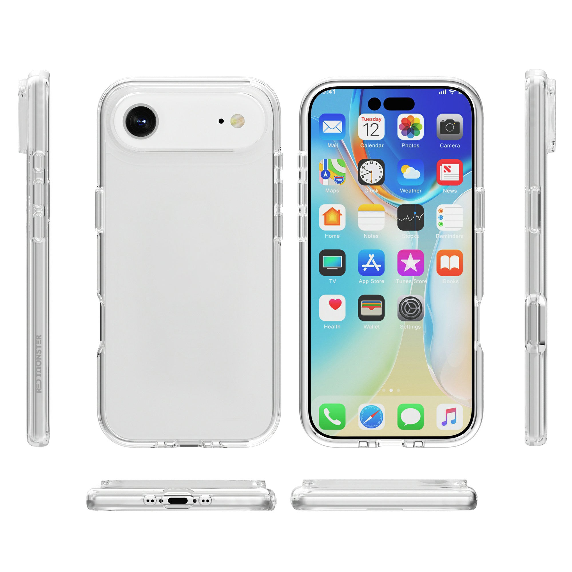 Redmonster iPhone 17 Air 6.5 (2025) Basic M Clear