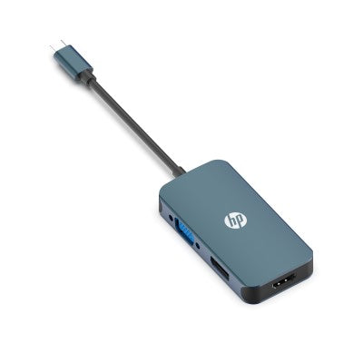 HP DHC-CT200 USB CM to HDMI+VGA+DP Adaptor (Space Grey)