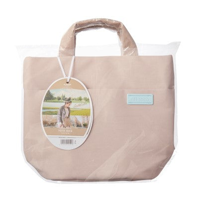 Elecom OFFTOCO Mini Tote Bag 2-way Bottle Holder / Stand (Beige)