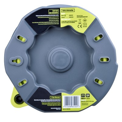 Masterplug CSU05134SL-PX 5m Cassette Reel 4 Sockets Switch