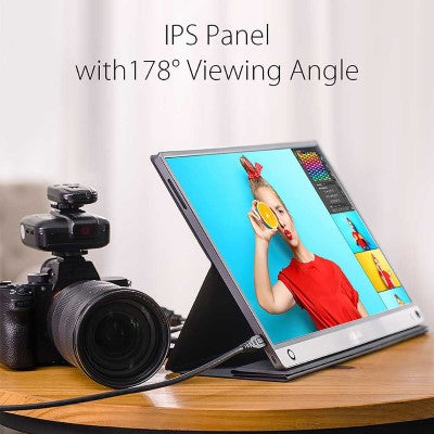 Asus ZenScreen MB16AMT USB Portable Monitor - 15.6-inch, IPS, Full HD, 10-point Touch, Built-in Battery