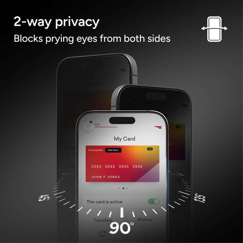 ZAGG iPhone 17 Air 6.6 (2025) Glass Elite Edge Privacy SCR ZG-100119409