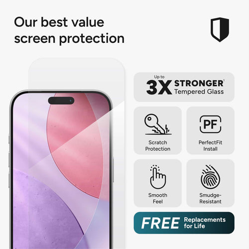 ZAGG iPhone 17 Pro 6.3 (2025) Glass Plus Edge SCR ZG-100119398