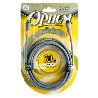 Daiyo TA5674 3.0m Classic Digital Optical Audio Cable