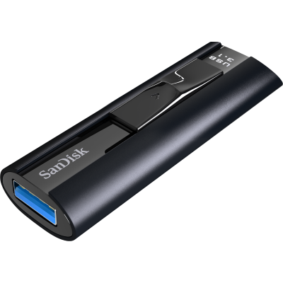 SanDisk Extreme PRO Solid State Flash Drive 128GB USB 3.1 [SDCZ880-128G-G46]