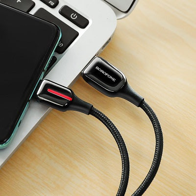 Borofone BU14 Heroic Type-C USB Cable (Black)