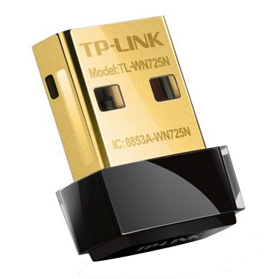 TP-LINK 150Mbps Wireless N Nano USB Adapter (TL-WN725N)