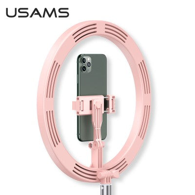 Usams US-ZB120 Selfie LED Ring Light with Tripod & Holder
