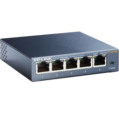 TP-Link TL-SG105 5-Port 10/100/1000Mbps Desktop Switch