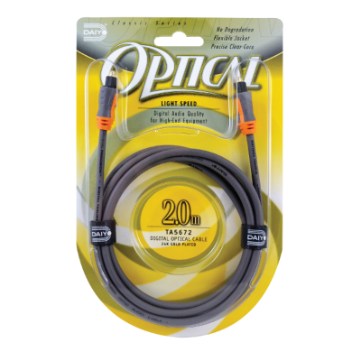 Daiyo Classic Digital Optical Audio Cable (2M)