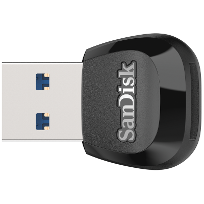SanDisk MobileMate USB 3.0 microSD card Reader [SDDR-B531-GN6NN]