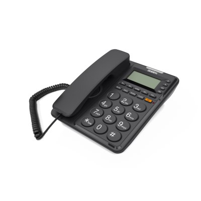 Uniden AT6408 Big Button/Display One Way Speakerphone (Black)