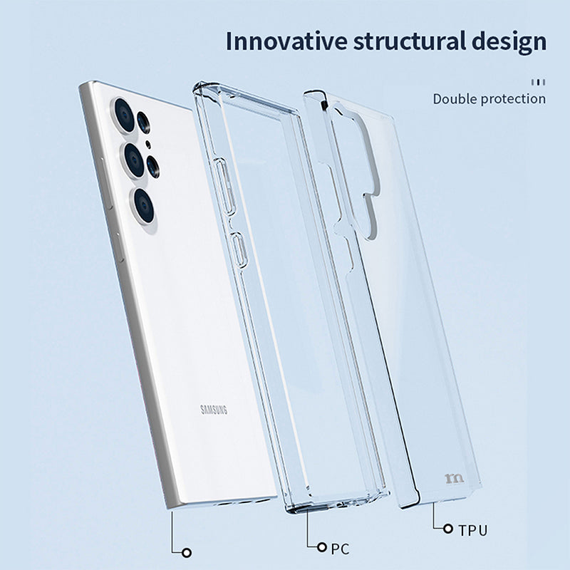 Redmonster Galaxy S23 Ultra Tough Naked Hard Hybrid (Clear)