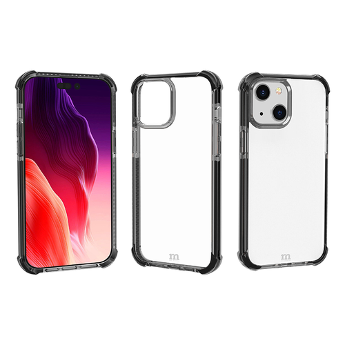 Redmonster iPhone 15 (6.1“) Hybrid Tech Black Armour Tough Naked Hard