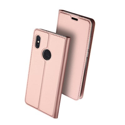 Dux Ducis Leather Case For Xiaomi MI A2 Rose Gold