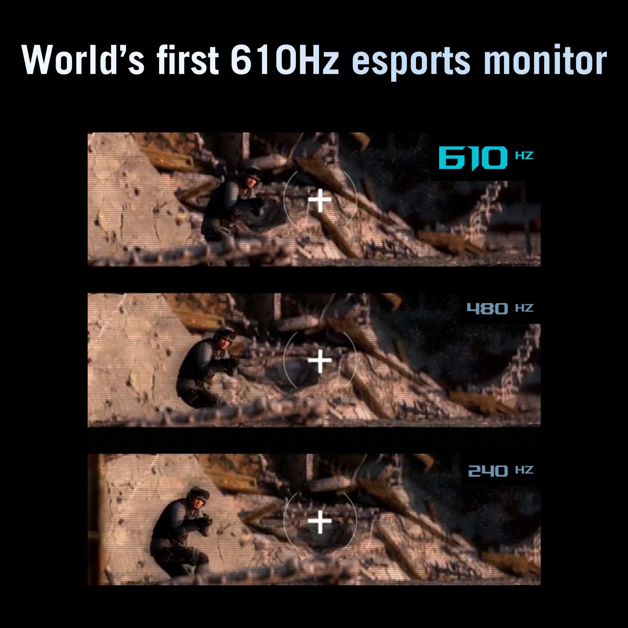 Asus ROG Strix XG248QSG Ace - 24 FHD TN 610Hz(OC) Esports Gaming Monitor