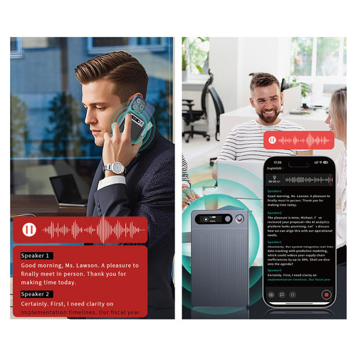 Valore AI Voice Recorder (AI-003) - Grey