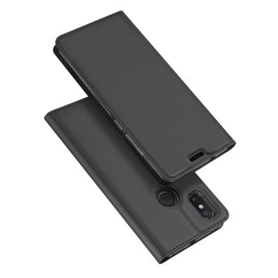Dux Ducis Leather Case For Xiaomi MI 8 Grey
