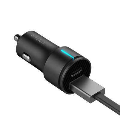MILI  HC-C18 QC+PD Car Charger (Black)