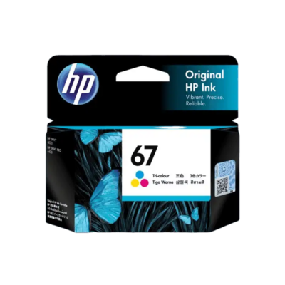 HP 67 Tri-Color Original Ink Cartridge (3YM55AA)