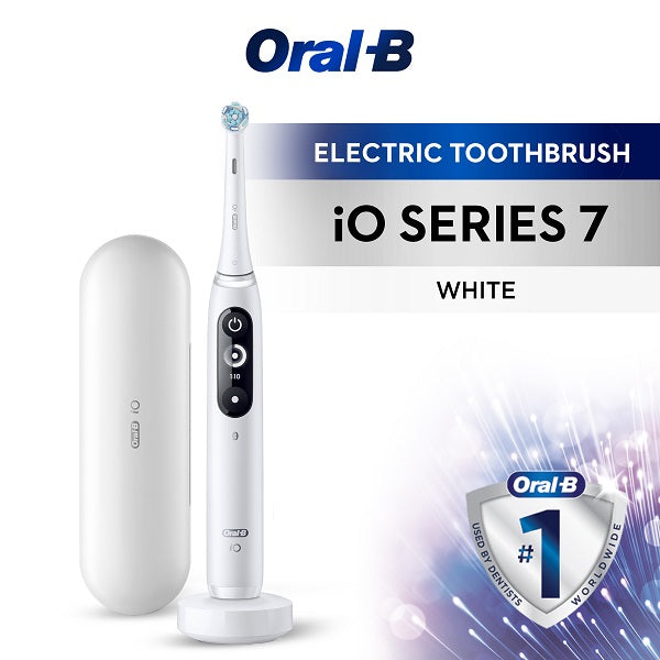 Oral B IOM 72A11B IO Series 7 Rechargeable Toothbush (White)