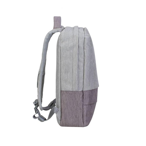 Rivacase Prater Anti-Theft Laptop backpack 15.6, Grey/Mocha