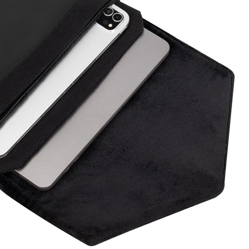 Rivacase Cardiff Canvas Sleeve for Macbook Pro 13-14, Black