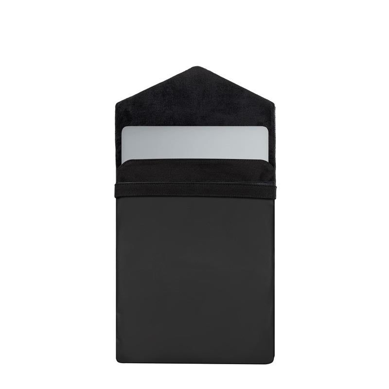 Rivacase Cardiff Canvas Sleeve for Macbook Pro 13-14, Black